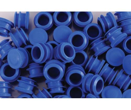 Καπάκι Cap για Κύλινδρο Αποθήκευσης Πλαστικό Μπλε - 15mm - Τιμή: 0,20€