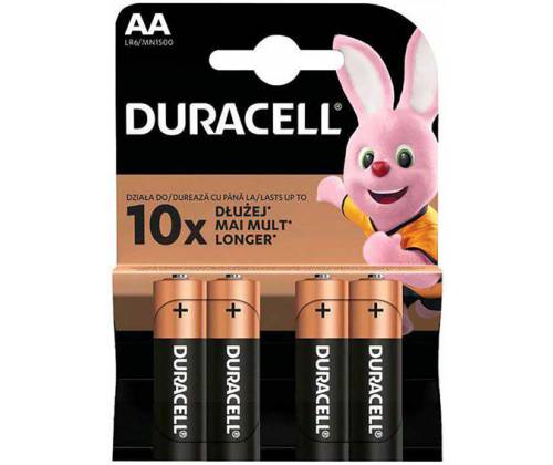 Αλκαλικές Μπαταρίες Duracell Simply Μέγεθος AA - Τιμή: 2,30€