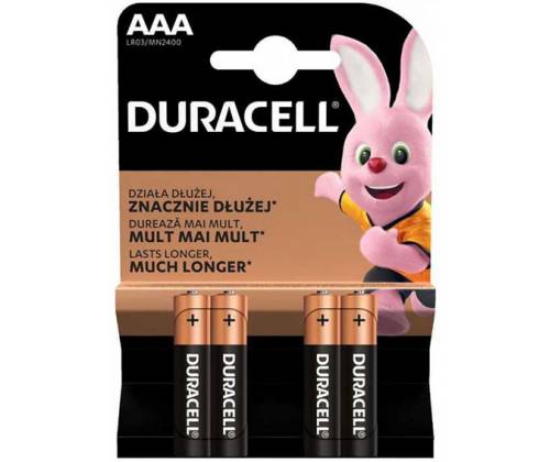 Αλκαλικές Μπαταρίες Duracell Simply Μέγεθος AAA - Τιμή: 2,30€