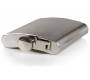 Hip Flask Φλασκί Ποτού Chrome Mat (F001) - 210ml - Τιμή: 9,90€