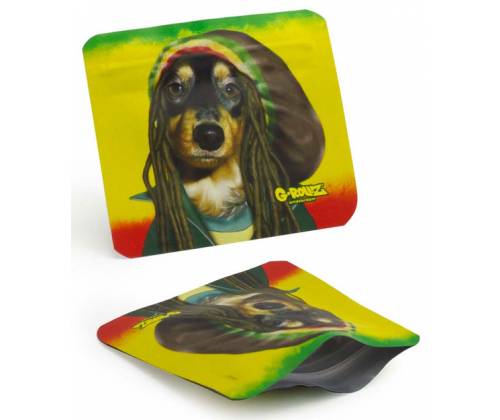 G-Rollz Σακουλάκι Ασφαλείας Zip - Reggae (70x60mm) - Τιμή: 1,20€