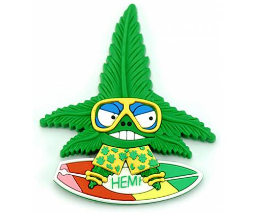 Διακοσμητικό Μαγνητάκι 3D - Hempy: Τhe Surfer - Τιμή: 3,30€