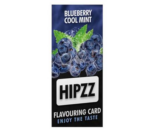 Hipzz Αρωματικη Κάρτα Καπνού - Αρωμα Blueberry Μέντα - Τιμή: 0,99€