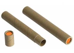 Κύλινδρος Αποθήκευσης Jaja Deluxe Χάρτινος με Πορτοκαλί Καπάκι 12cm