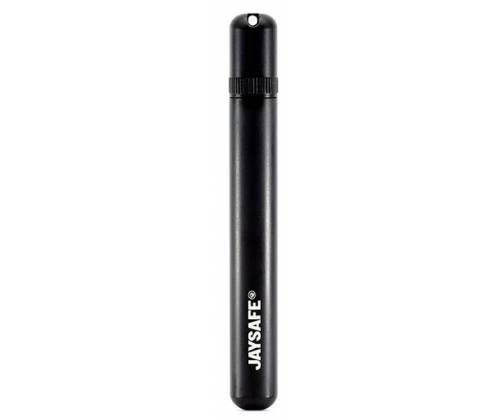 Jaysafe Κύλινδρος Αποθήκευσης Μεταλλικός Premium 11cm - Μαύρο - Τιμή: 8,50€