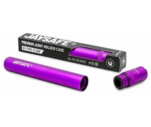 Jaysafe Κύλινδρος Αποθήκευσης Μεταλλικός Premium 11cm - Μωβ - Τιμή: 7,90€