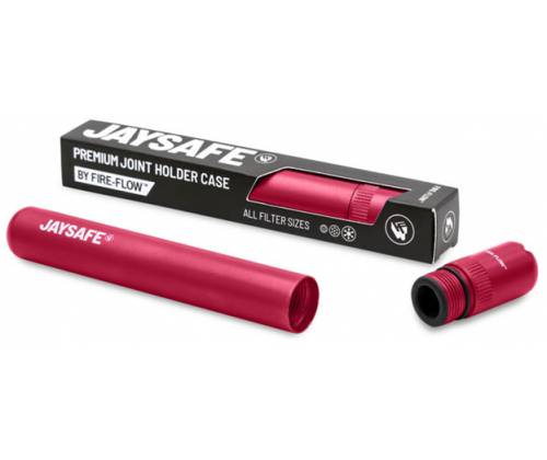 Jaysafe Metal Storage Cylinder Premium 11cm - Red -  Price: 8,50€