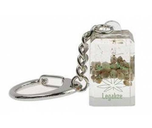 Μπρελόκ Ακρυλικό Leaf Legalize - 30mm - Τιμή: 9,90€