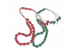 Κομπολόι Ριγέ Χρωματιστό