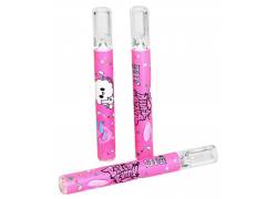Γυάλινο Πιπάκι Glass Chillum «Baked Bunny» Pink 10cm - 3τεμ.