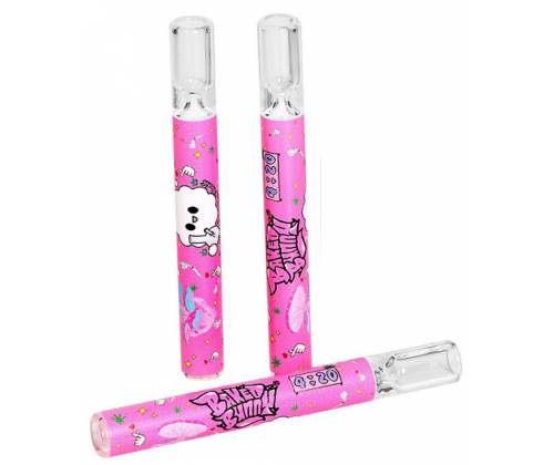 Γυάλινο πιπάκι Glass Chillum «Baked Bunny» 10cm - 3τεμ. - Τιμή: 5,30€