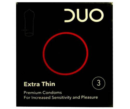 Προφυλακτικά Duo Πολύ Λεπτό - Τιμή: 1,30€