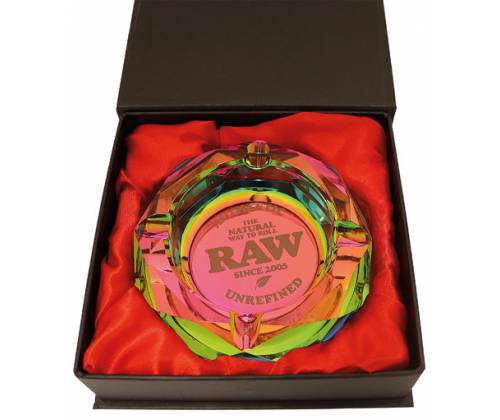RAW Crystal Ashtray Rainbow - Τασάκι Raw Κρυστάλλινο - Τιμή: 28,90€