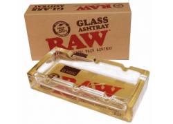 Raw Classic Pack Glass Ashtray - Τασάκι Raw 15,5x8cm