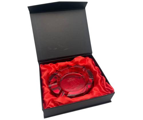 RAW Crystal Ashtray Ruby Red - Τασάκι Raw Κρυστάλλινο - Τιμή: 28,90€