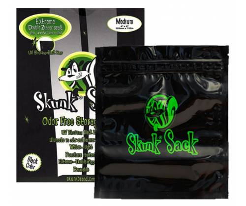 Σακουλάκι Ασφαλείας Skunk Sack Black - Medium (102x152mm) - Τιμή: 0,80€
