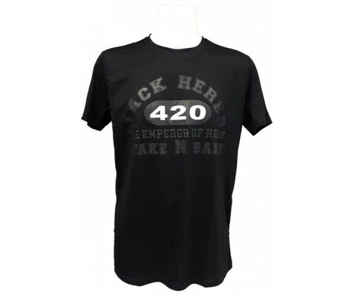 Lauren Rose Μπλουζάκι Original T-shirt Grey  Jack Herer - Black - Τιμή: 22,50€