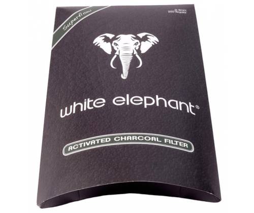 Elephant Active Charcoal Filters Tips for Tobacco Pipe 9mm - XXL Pack 250 pcs. -  Price: 29,00€