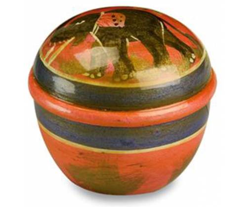 Ξύλινο Κουτί Αποθήκευσης Oval με Καπάκι Elephant - 3.5cm - Τιμή: 3,30€