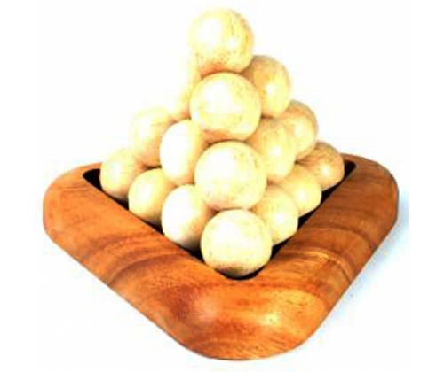 Ξύλινος Κατασκευαστικός Γρίφος Πυραμίδα (Pyramid) - Τιμή: 12,00€