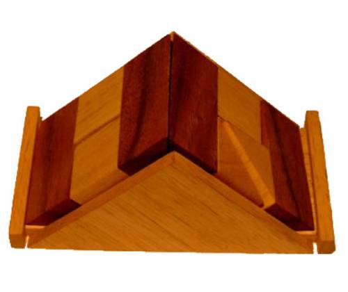 Ξύλινος Κατασκευαστικός Γρίφος Ισοσκελές Τρίγωνο (Isosceles) - Τιμή: 10,00€