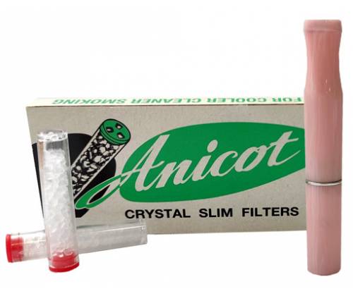 Πίπα Τσιγάρου Luxor Ροζ Για Extra Slim 5.7mm Τσιγάρα - Τιμή: 14,90€