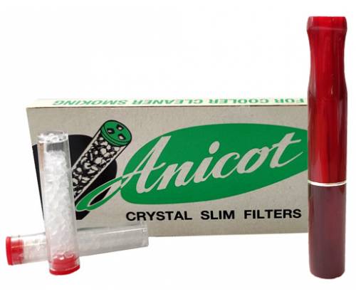 Πίπα Τσιγάρου Luxor Μπορντό Για Slim 6mm Τσιγάρα - Τιμή: 14,90€