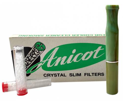 Πίπα Τσιγάρου Luxor Λαδί Για Slim 6mm Τσιγάρα - Τιμή: 14,90€