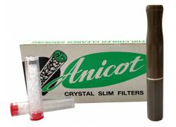 Πίπα Τσιγάρου Luxor Γκρι Για Extra Slim 5.7mm Τσιγάρα