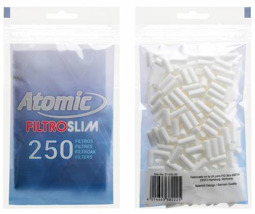 Atomic Filter Tips Bag - Slim 250 -  Price: 0,64€