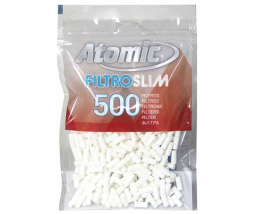 Atomic Φιλτράκια Σακουλάκι - Slim 500 - 9τεμ. - Τιμή: 10,80€