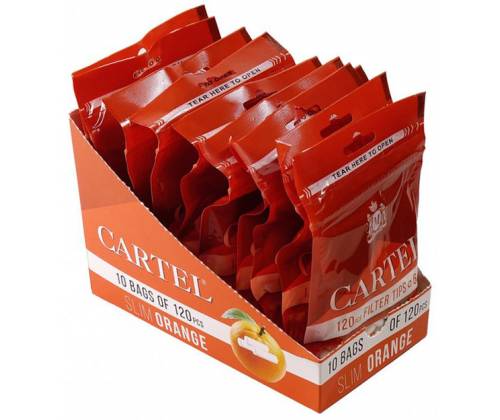 Cartel Αρωματικά Φιλτράκια Πορτοκάλι - Slim - Τιμή: 2,30€