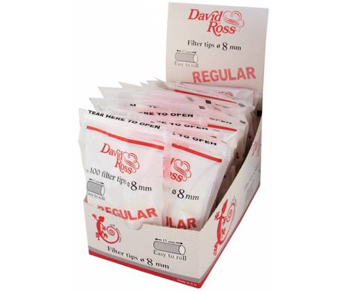 David Ross Φιλτράκια - Regular - 15τεμ. - Τιμή: 7,44€