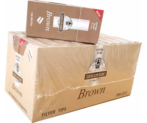 Discovery Brown Φιλτράκια - Extra Slim 20τεμ. - Τιμή: 8,65€