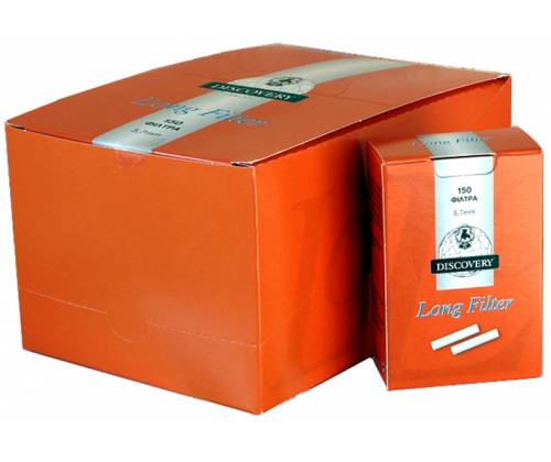 Discovery Long Φιλτράκια - Μακρύ Φίλτρο Extra Slim 10τεμ. - Τιμή: 4,80€
