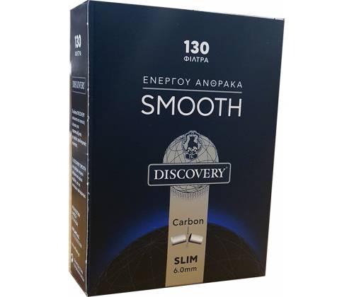 Discovery Carbon Filter Tips Smooth - Slim -  Price: 0,52€