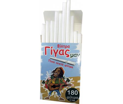ΓΙΓΑΣ ΜΑΝ Φιλτράκια - Extra Slim - Τιμή: 0,65€