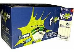 Filtraki Φιλτράκια Pocket Super Slim με Άνθρακα Συσκευασία με 20τεμ.