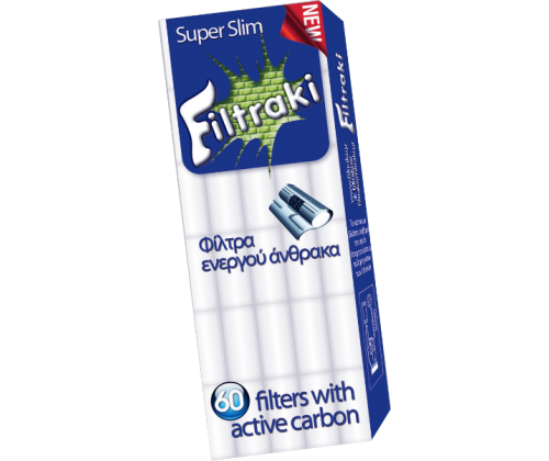 Filtraki Φιλτράκια Pocket Super Slim με Άνθρακα - Τιμή: 0,29€