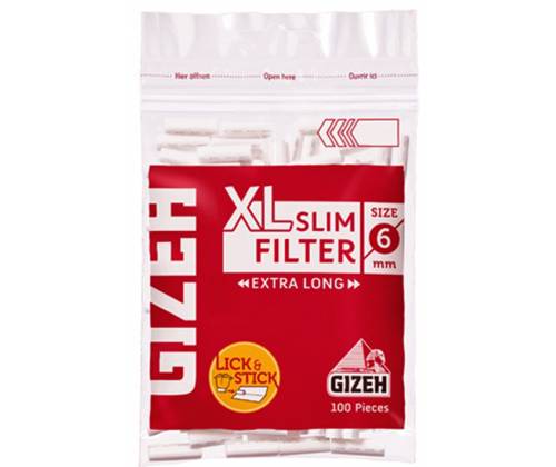 GIZEH XL Φιλτράκια - Μακρύ φίλτρο Slim - Τιμή: 0,63€