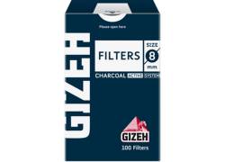 Gizeh Φιλτράκια Άνθρακας Regular Box - 8mm