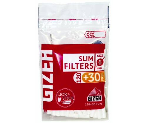 GIZEH Φιλτράκια - Slim - Τιμή: 0,63€