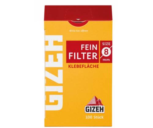 Gizeh Φιλτράκια Regular Box 100φ. - 8mm - 10τεμ. - Τιμή: 10,70€
