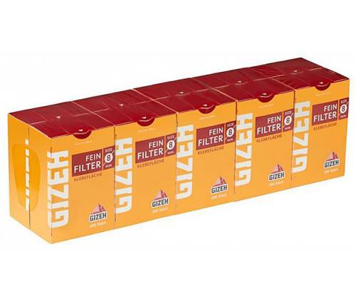 Gizeh Φιλτράκια Regular Box 100φ. - 8mm - 10τεμ. - Τιμή: 10,70€