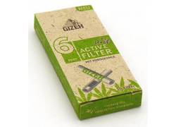 Φίλτρο Gizeh Extra Slim 10 Ενεργού Ανθρακα από Κέλυφος Καρύδας 6mm - Hemp