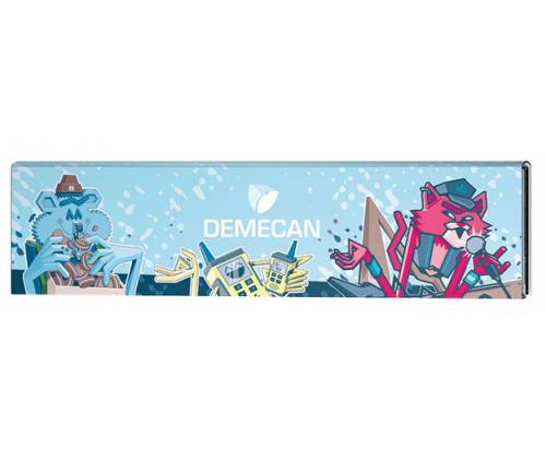 GIZEH Χαρτάκια Demecal Black Edition King Size Slim + Tips - Μαγνητικό Κλείσιμο - Τιμή: 1,70€