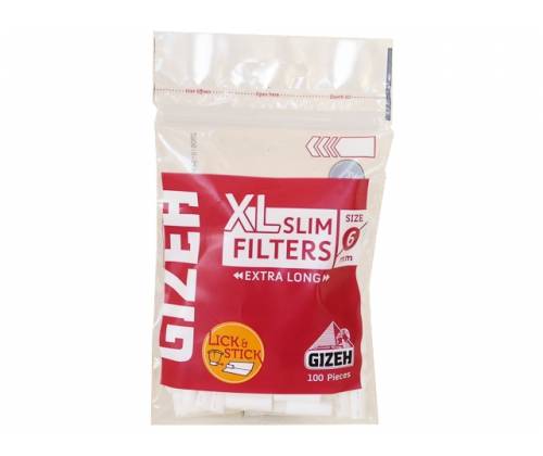 GIZEH XL Φιλτράκια - Μακρύ φίλτρο Slim 20τεμ. - Τιμή: 11,65€