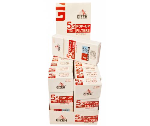 GIZEH Φιλτράκια - Extra Slim σε Σελοφάν 10τεμ. - Τιμή: 5,50€