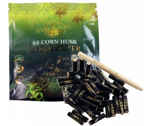 Gold Palms Φιλτράκια από Καλαμπόκι Χειροποίητα 6-8mm - 42 τεμ - Τιμή: 12,80€