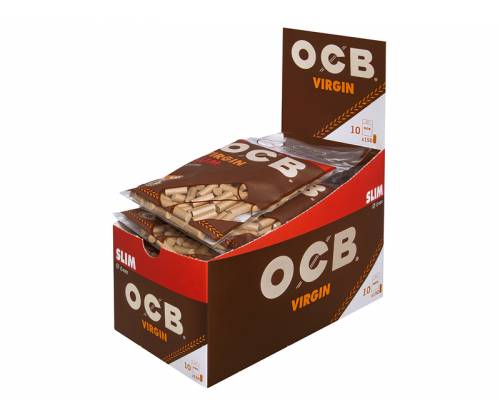 OCB Φιλτράκια Virgin Organic Hemp 120 - Slim 10τεμ. - Τιμή: 12,20€